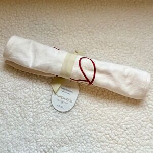 Threshold Love Embroidered Table Runner White Red Heart Valentine's Day Decor